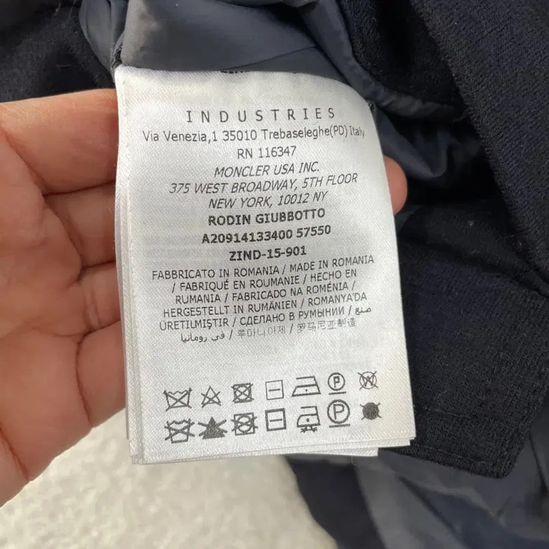 2 몽클레어 로딘 패딩 블레이저 자켓 상품이미지8