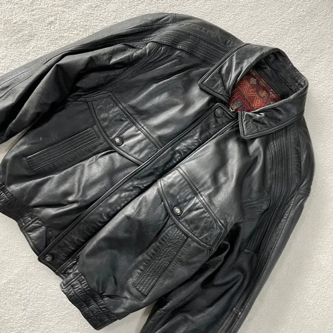 XL 빌트모어 남성 양가죽 자켓 105 상품이미지4