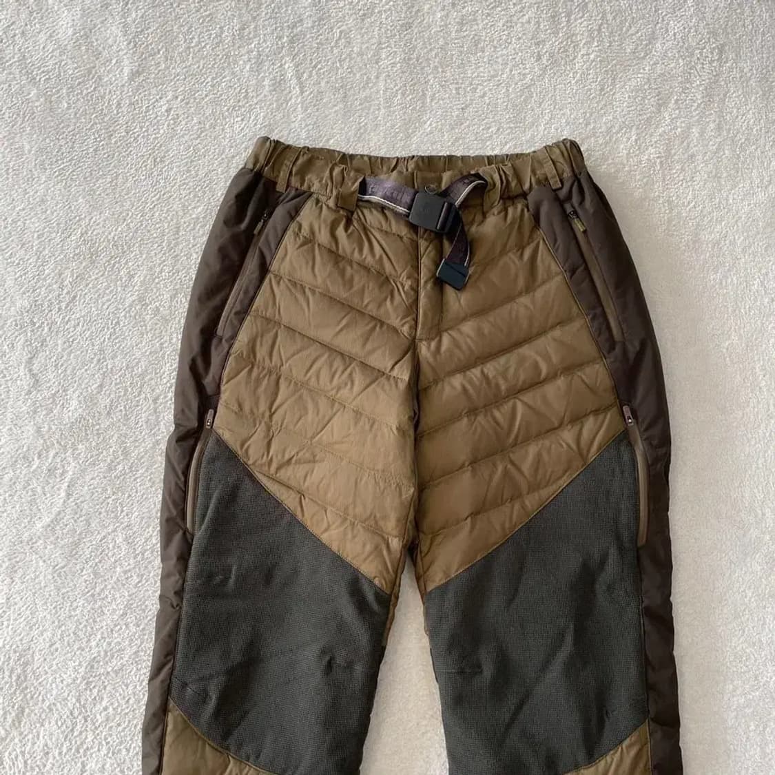 32 칸투칸 남성 구스다운 패딩바지 상품이미지2