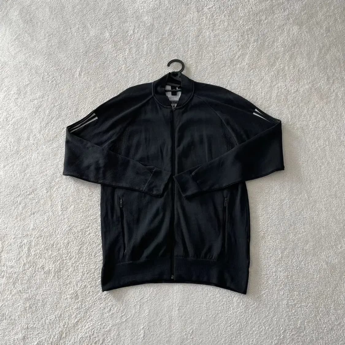 L 아디다스 골프 니트집업 스윙자켓 100 상품이미지1