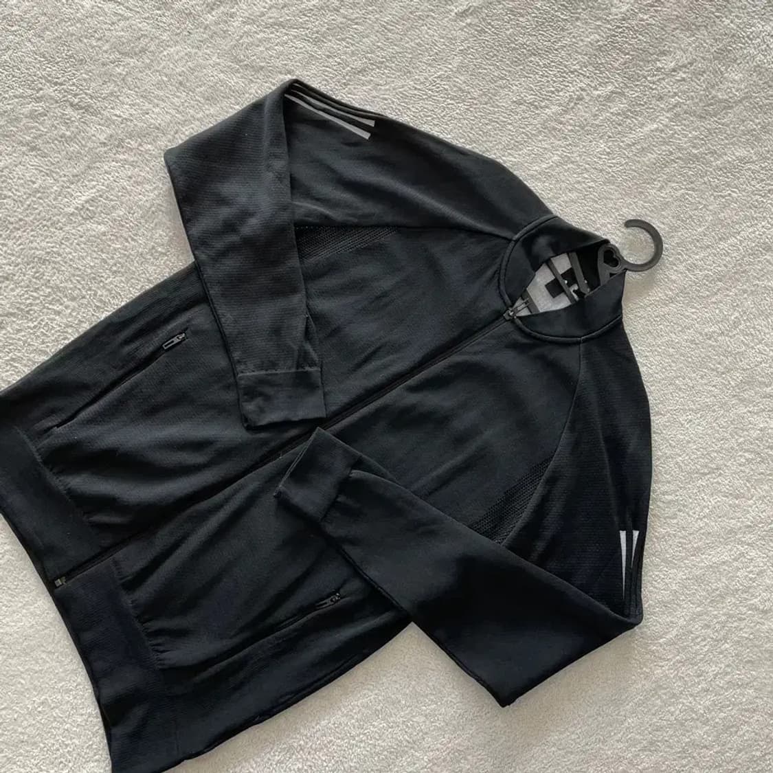 L 아디다스 골프 니트집업 스윙자켓 100 상품이미지3