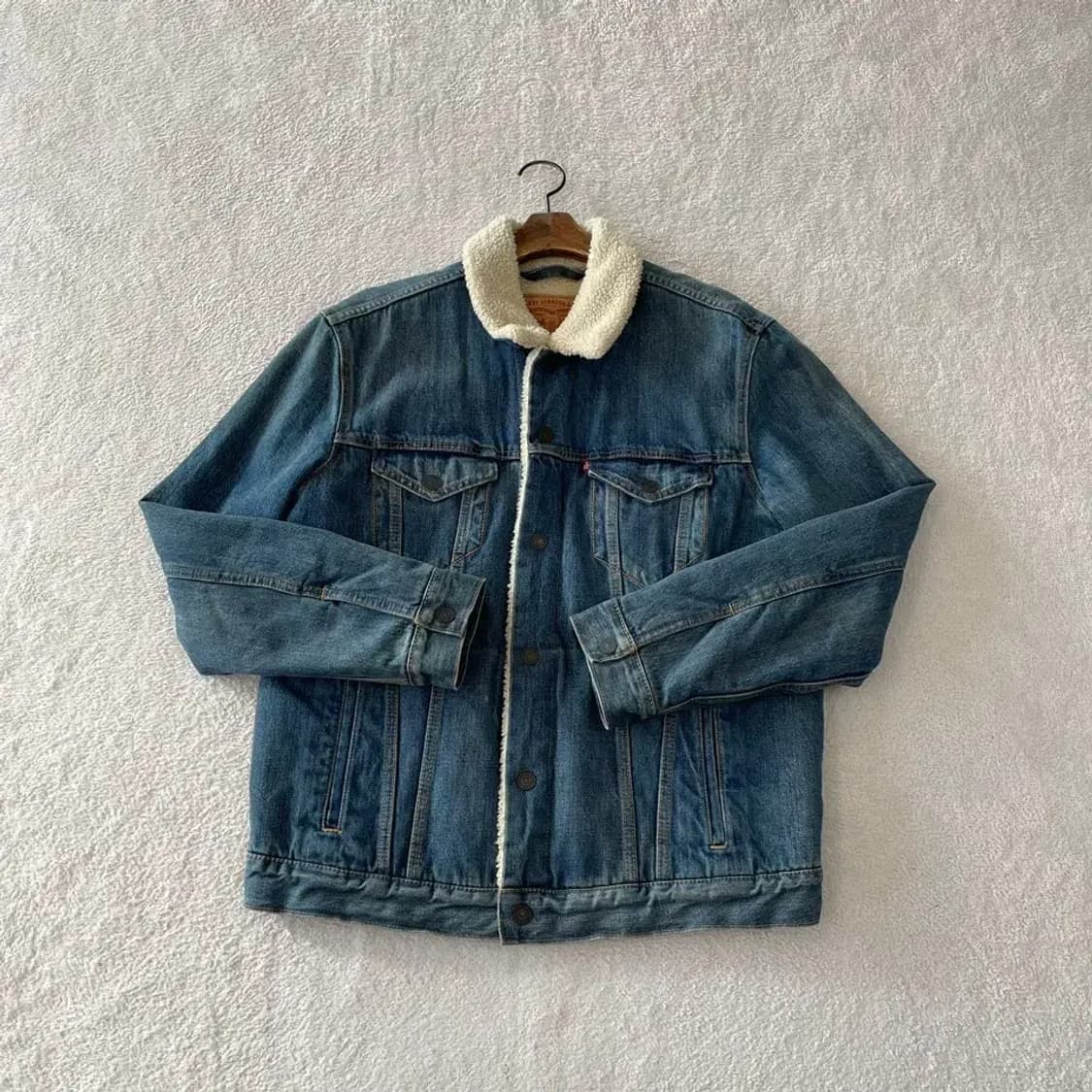 L 리바이스 쉐르파 트러커 청자켓 상품이미지1