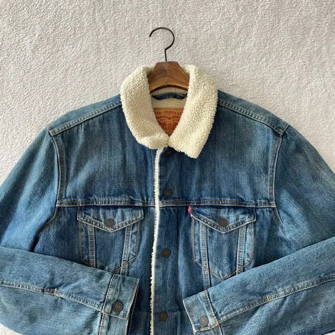 L 리바이스 쉐르파 트러커 청자켓 상품이미지2