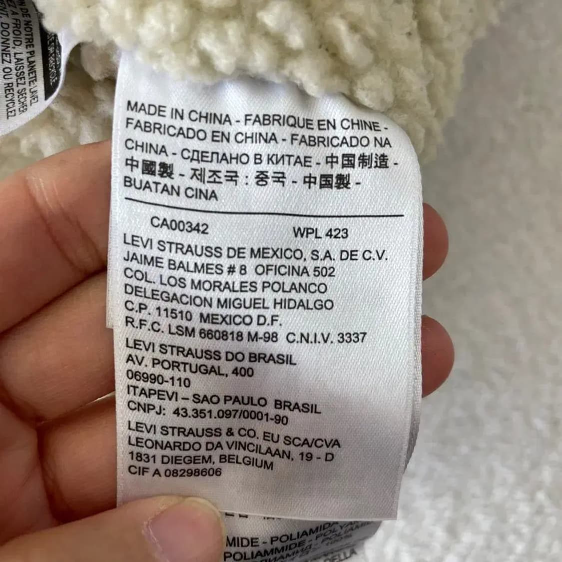 L 리바이스 쉐르파 트러커 청자켓 상품이미지6