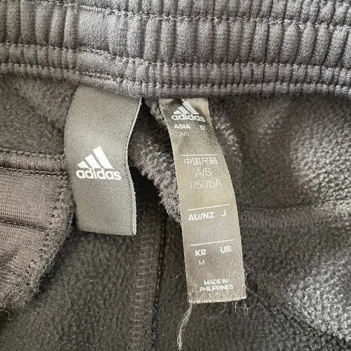M 아디다스 기모 트레이닝 바지 상품이미지5