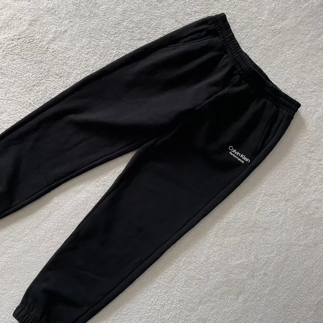 L 캘빈클라인 기모 트레이닝 바지 상품이미지3