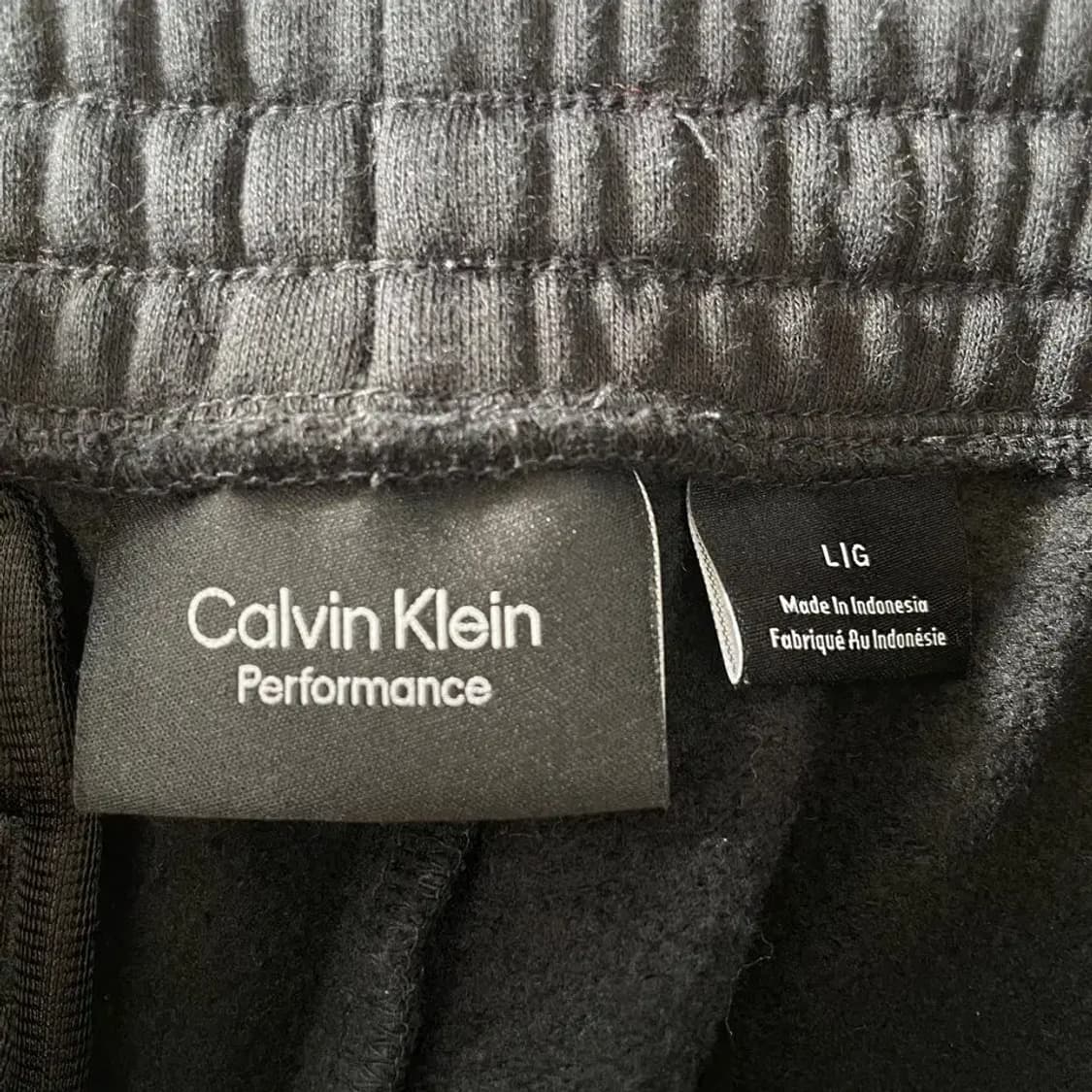 L 캘빈클라인 기모 트레이닝 바지 상품이미지5