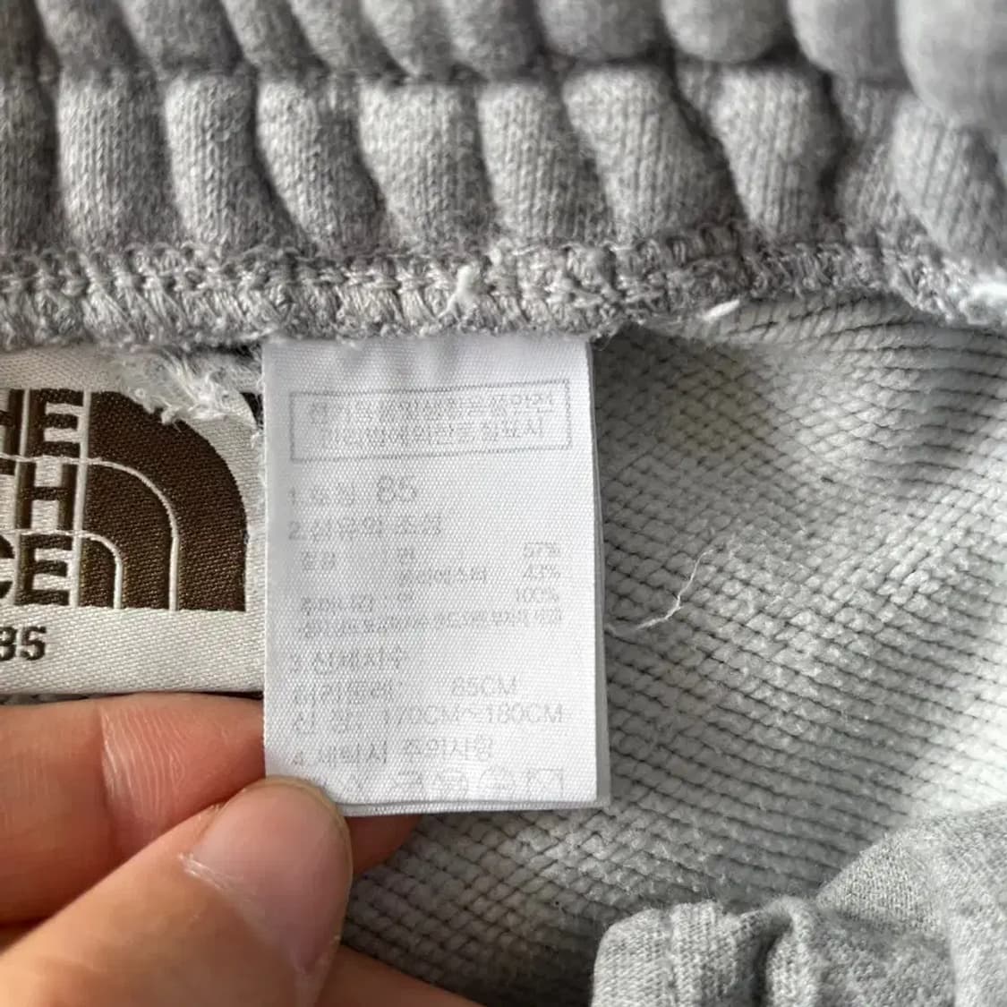 L 노스페이스 기모 트레이닝 바지 상품이미지6