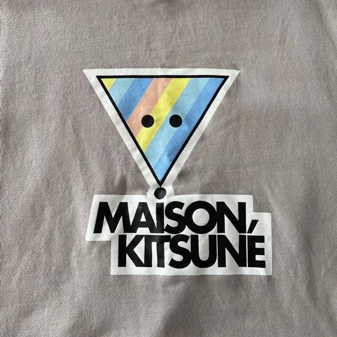 M 메종키츠네 트라이앵클 맨투맨 상품이미지5