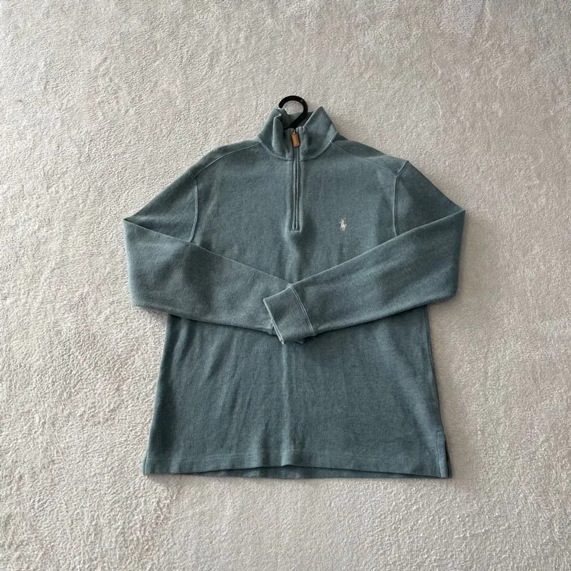 폴로 반집업 니트 S 상품이미지1