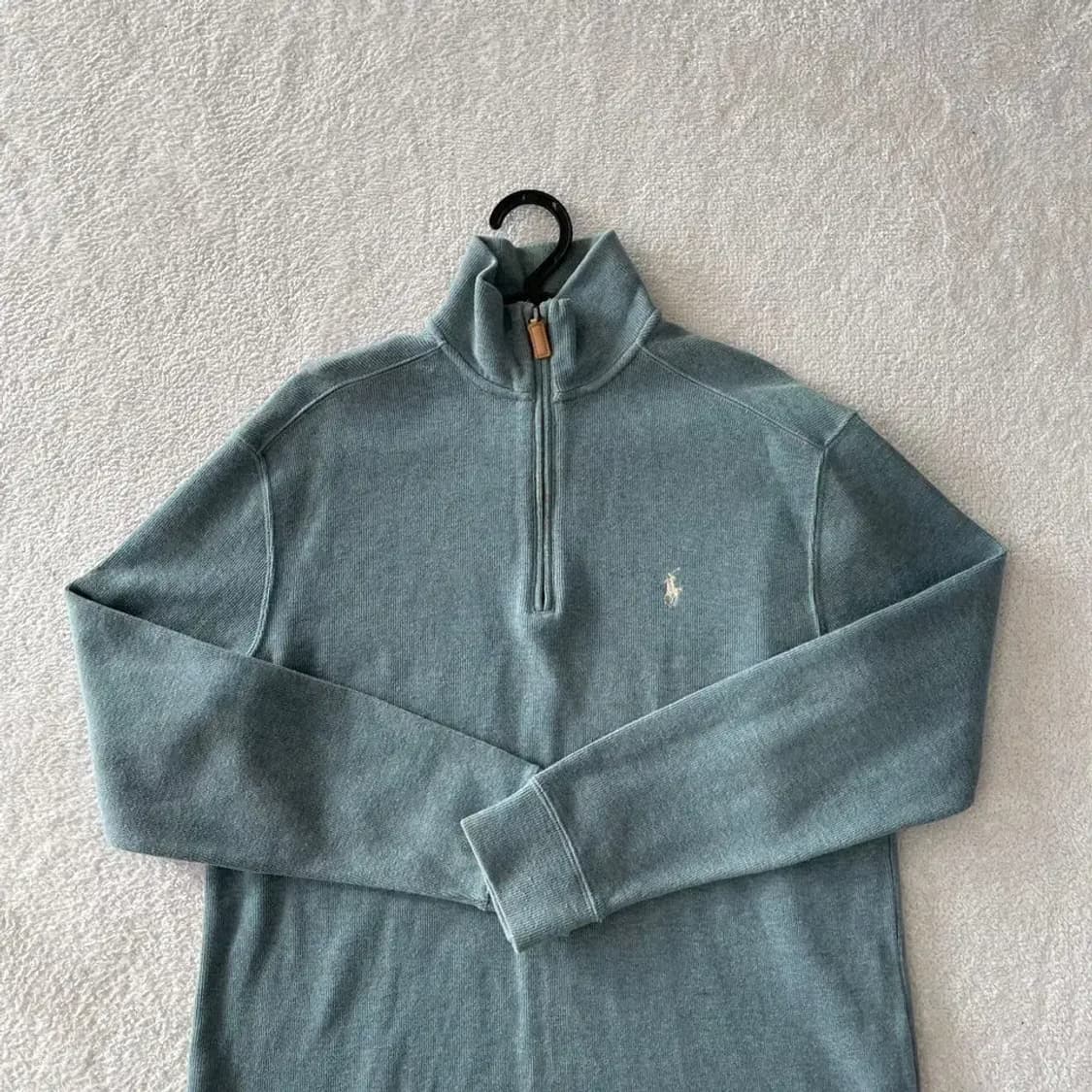 폴로 반집업 니트 S 상품이미지4
