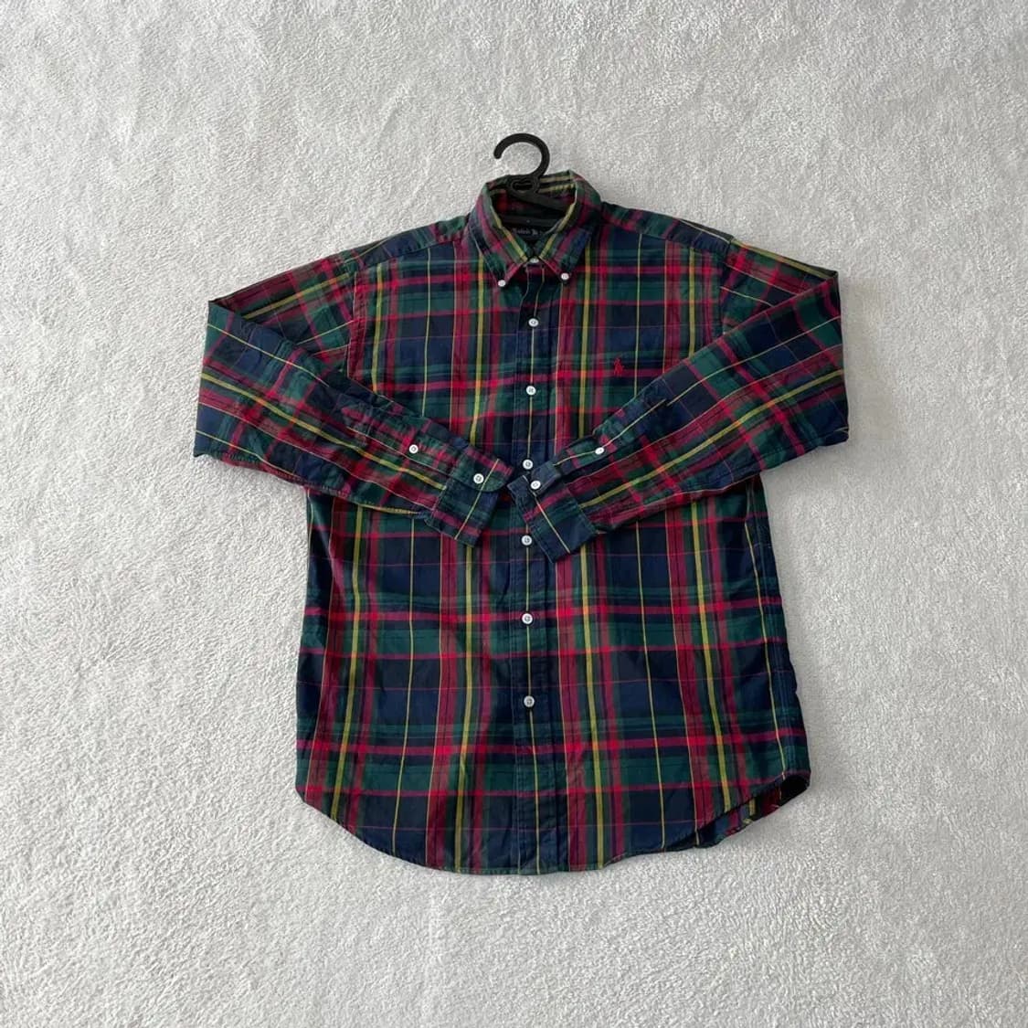 M 폴로 멀티체크 마드라스 커스텀핏 셔츠 상품이미지1