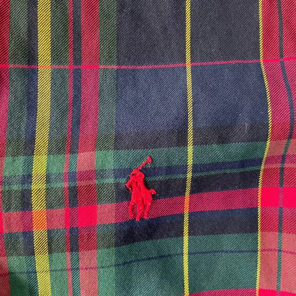 M 폴로 멀티체크 마드라스 커스텀핏 셔츠 상품이미지2