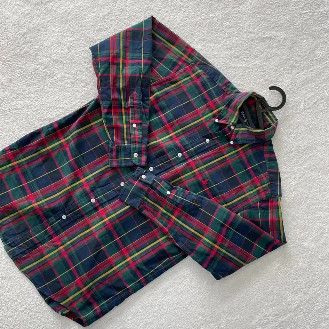 M 폴로 멀티체크 마드라스 커스텀핏 셔츠 상품이미지4