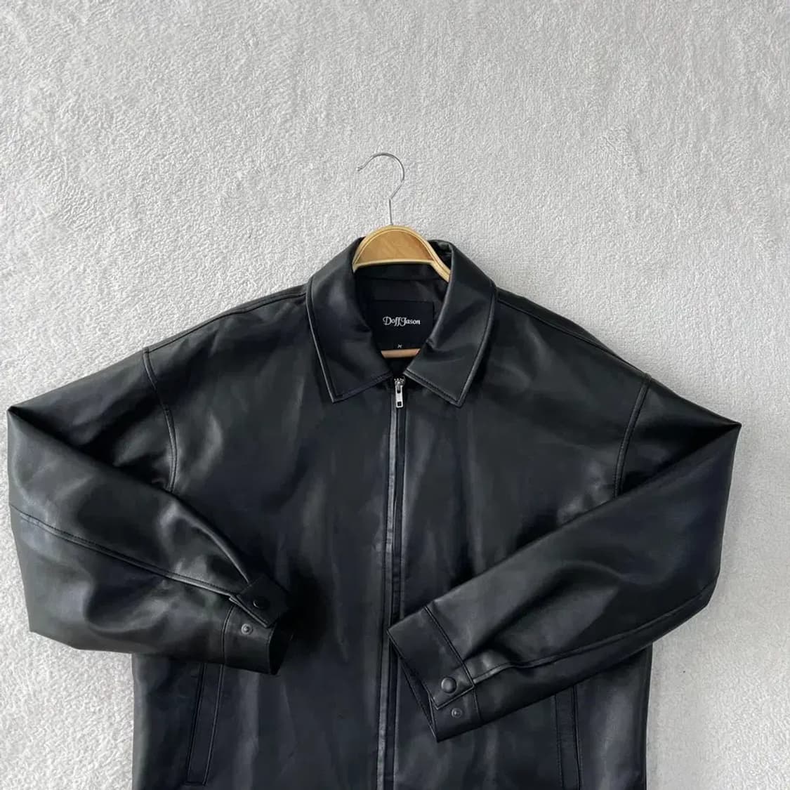 M 도프제이슨 비건레더 싱글자켓 상품이미지2