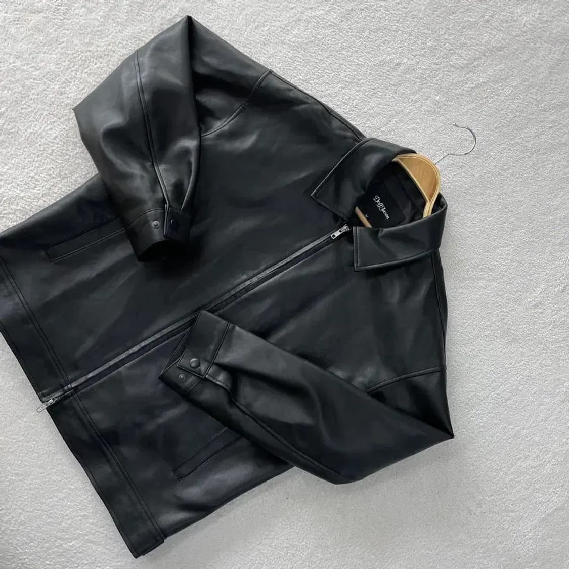 M 도프제이슨 비건레더 싱글자켓 상품이미지3