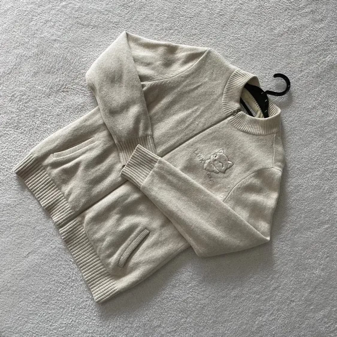 90 링스 골프 여성 방풍 니트집업 자켓 LYNX 상품이미지3