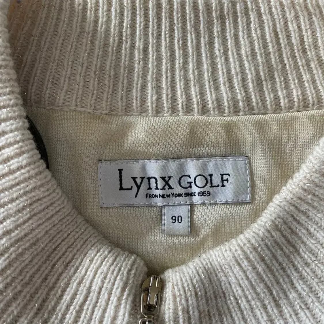 90 링스 골프 여성 방풍 니트집업 자켓 LYNX 상품이미지4