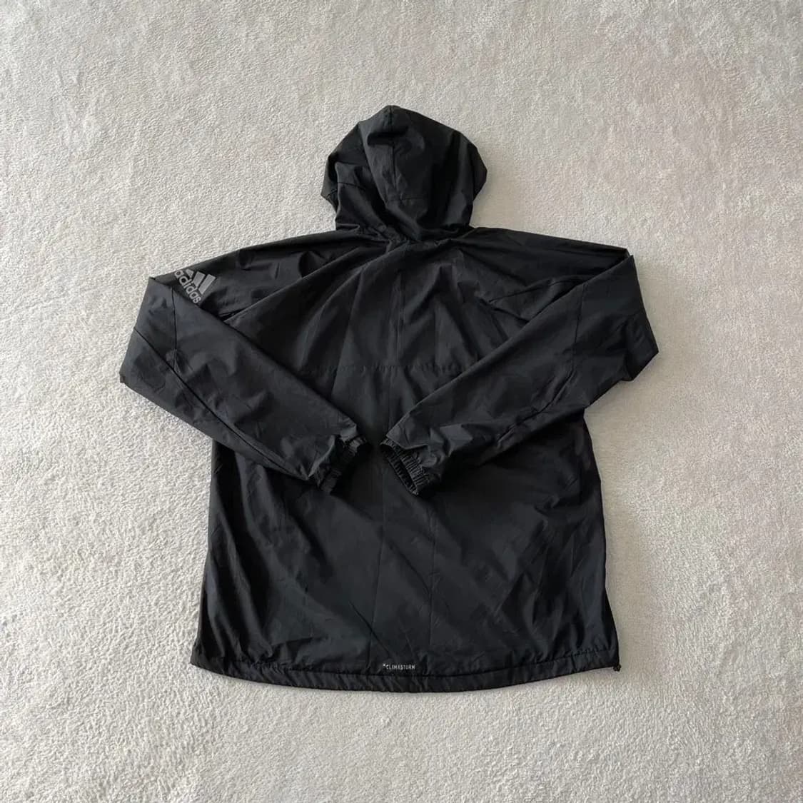L 아디다스 기모 윈드 바람막이 자켓 100 상품이미지7