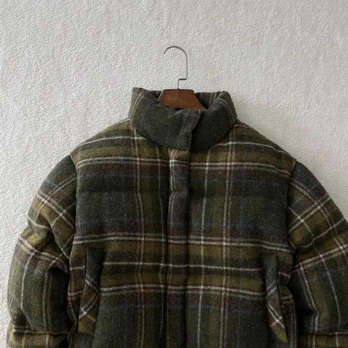 LYSM 러브유쏘머치 아브라함문 체크 다운 패딩 상품이미지2