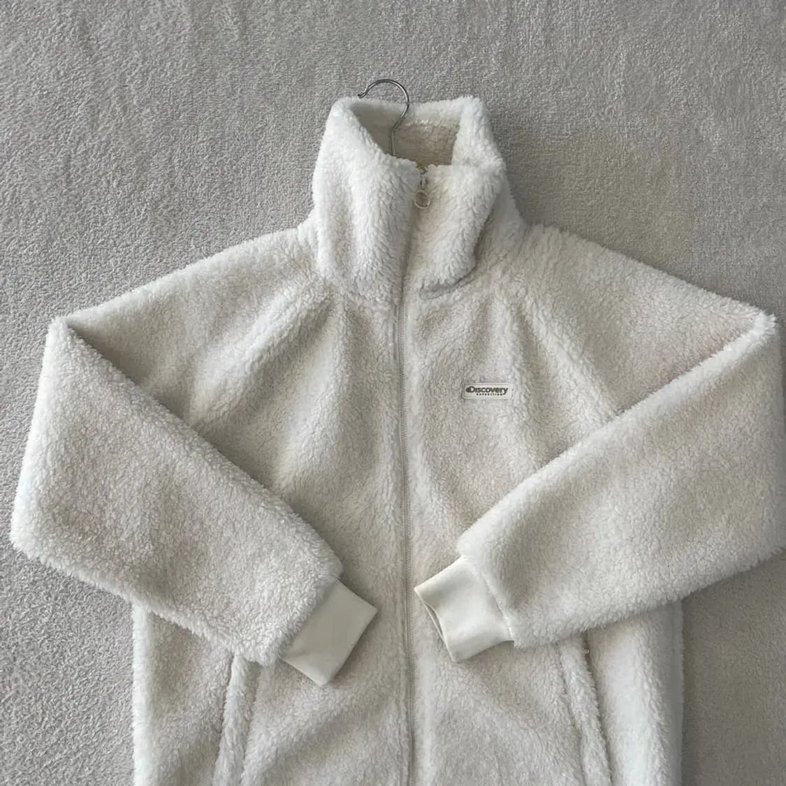 90 디스커버리 여성 오버 후리스 자켓 상품이미지4