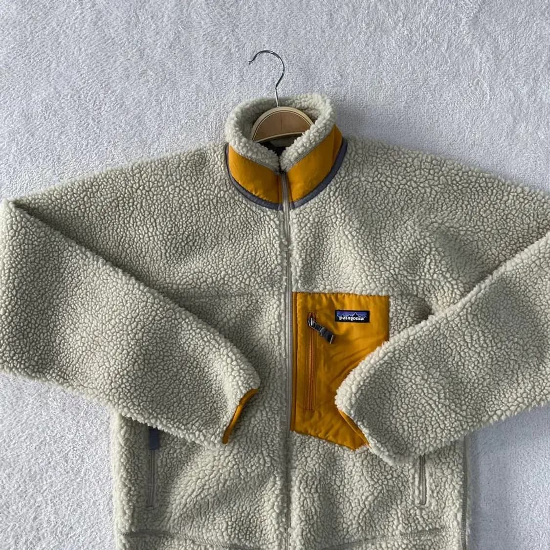 S 파타고니아 레트로X 펠리컨 골드 후리스 자켓 상품이미지2
