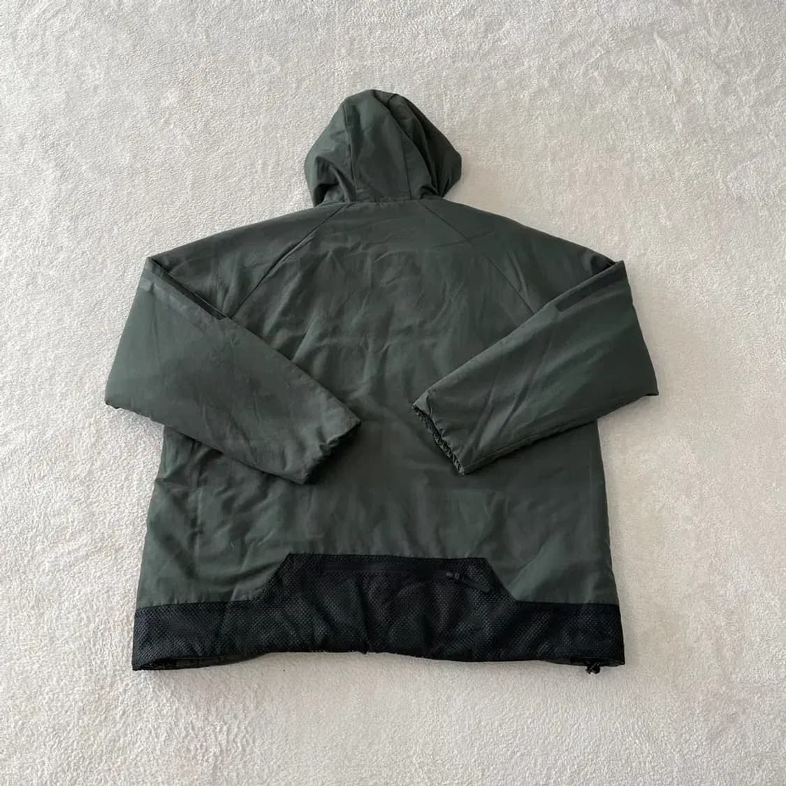 XXL 아디다스 카키 패디드 자켓 패딩 110 빅사이즈 상품이미지10
