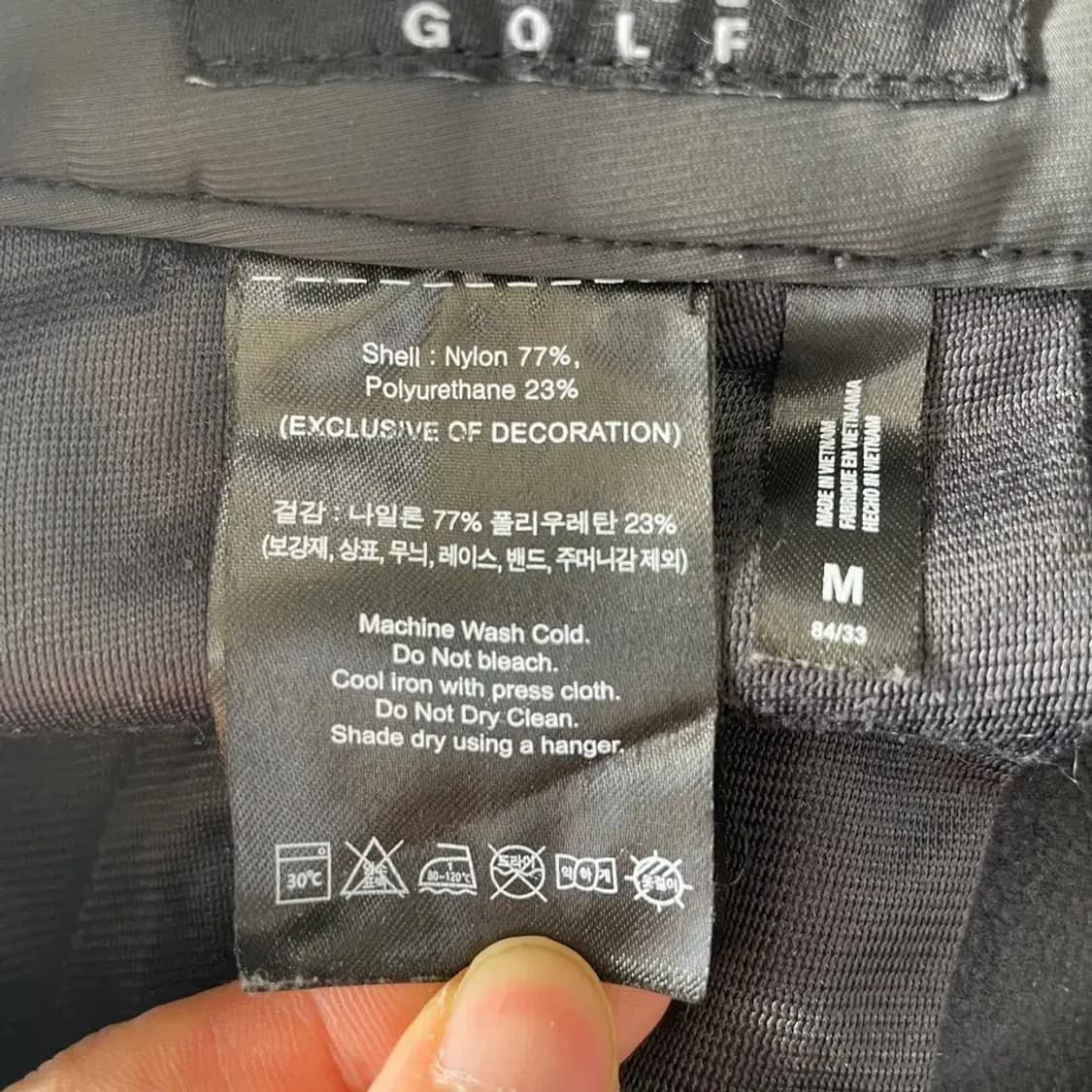 [32] DKNY 남성 기모 골프바지 상품이미지6
