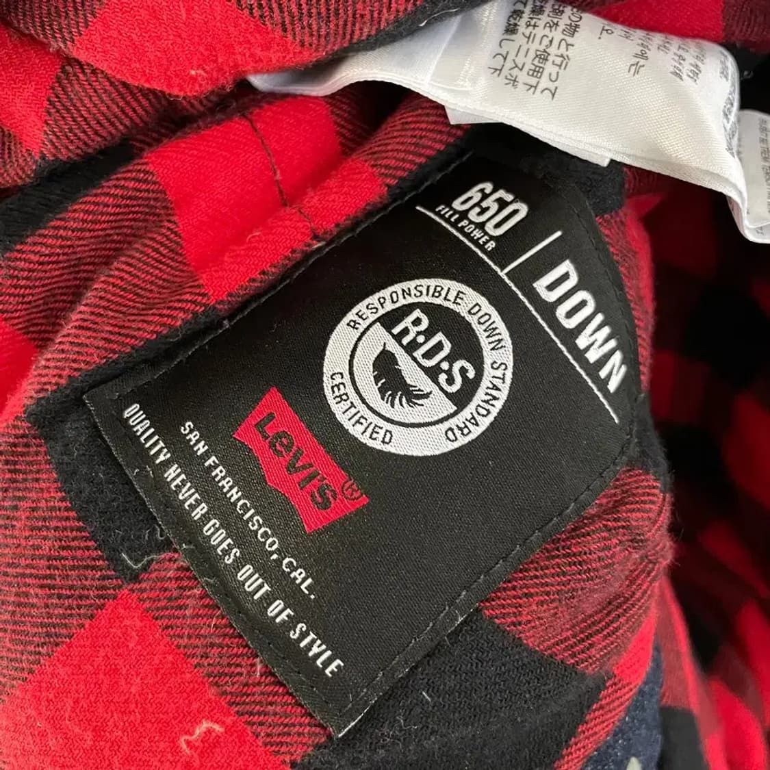 M 리바이스 여성 쉐르파 다운 트러커 데님청자켓 상품이미지10