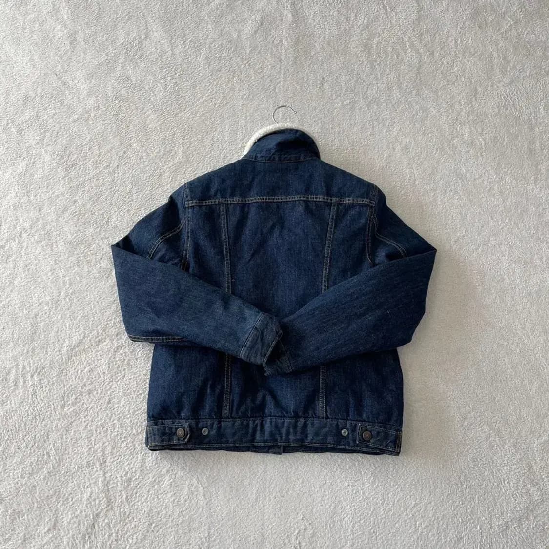 M 리바이스 여성 쉐르파 다운 트러커 데님청자켓 상품이미지9