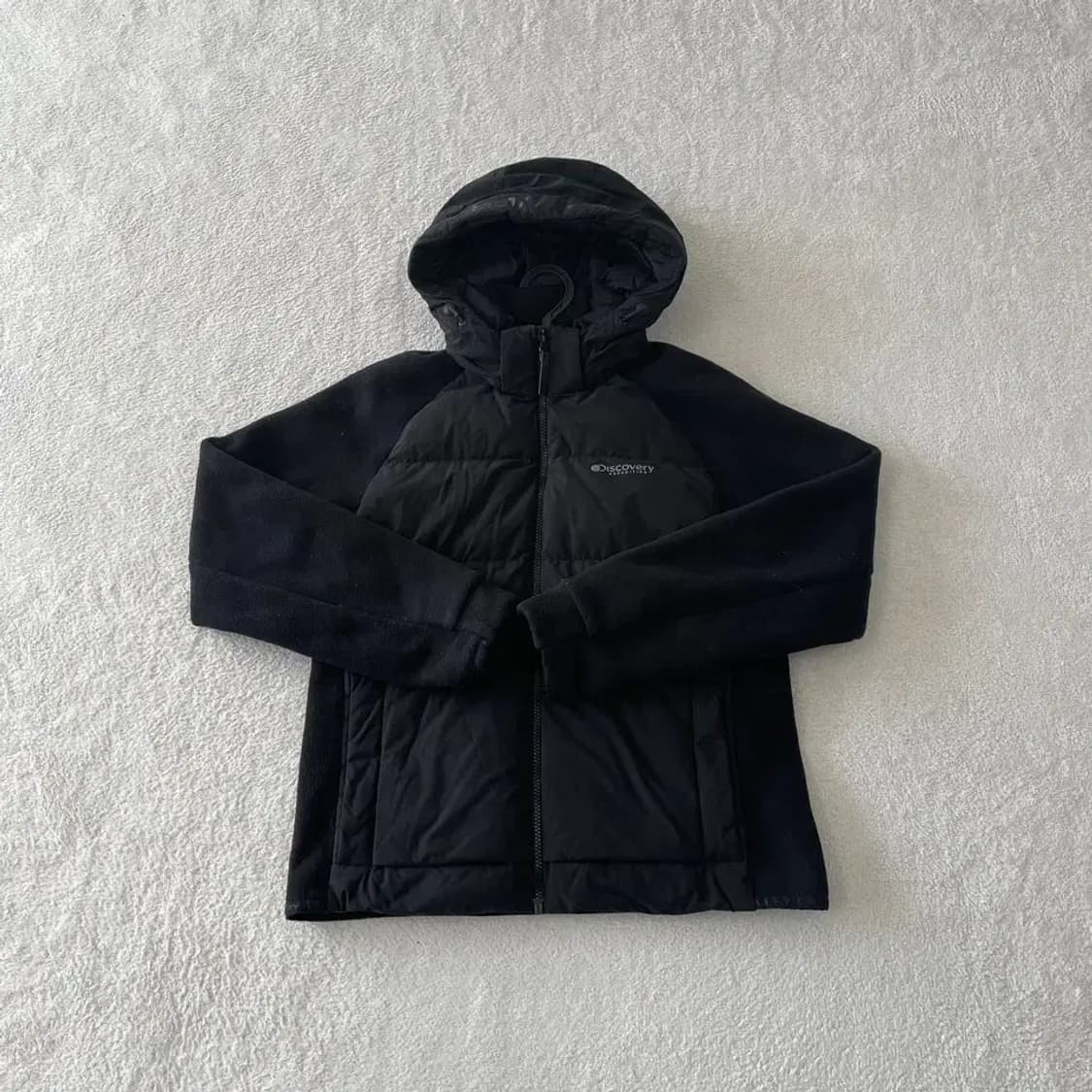 95 디스커버리 여성 구스다운 후리스 패딩자켓 상품이미지1
