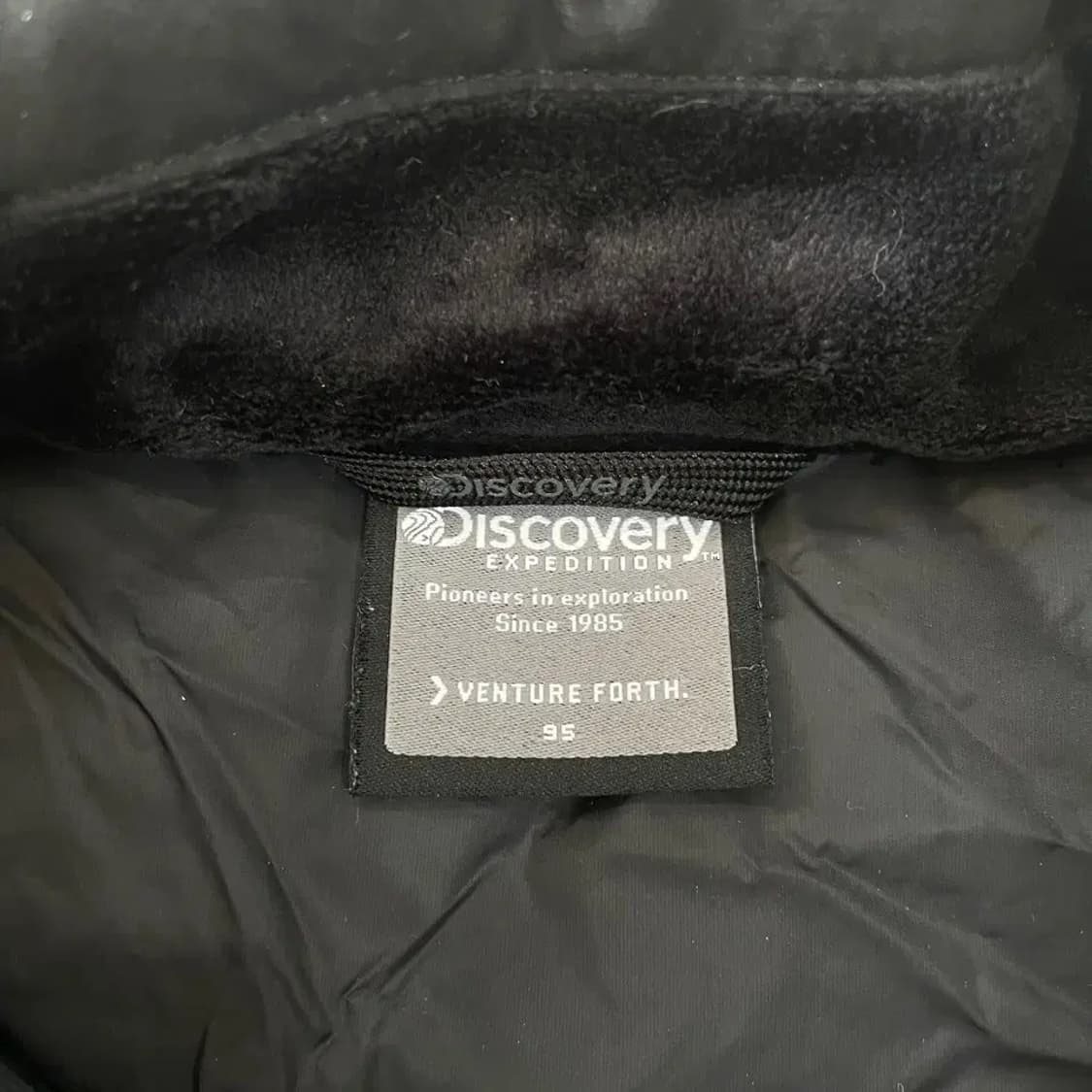 95 디스커버리 여성 구스다운 후리스 패딩자켓 상품이미지5
