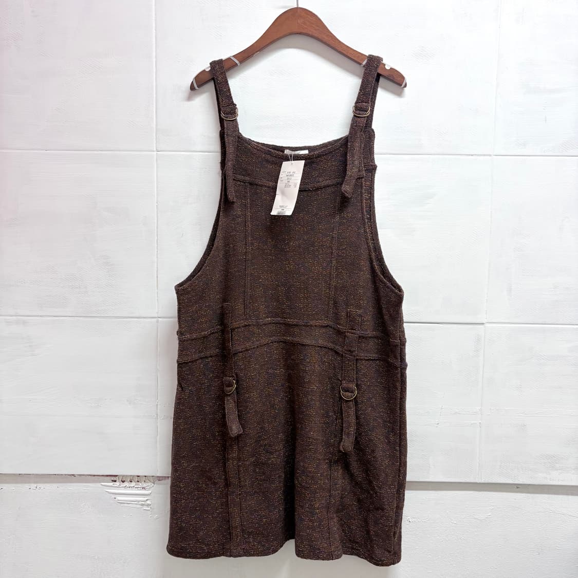 THE SHOP TK 버클 멜빵 오버롤 원피스 (새상품) 상품이미지1