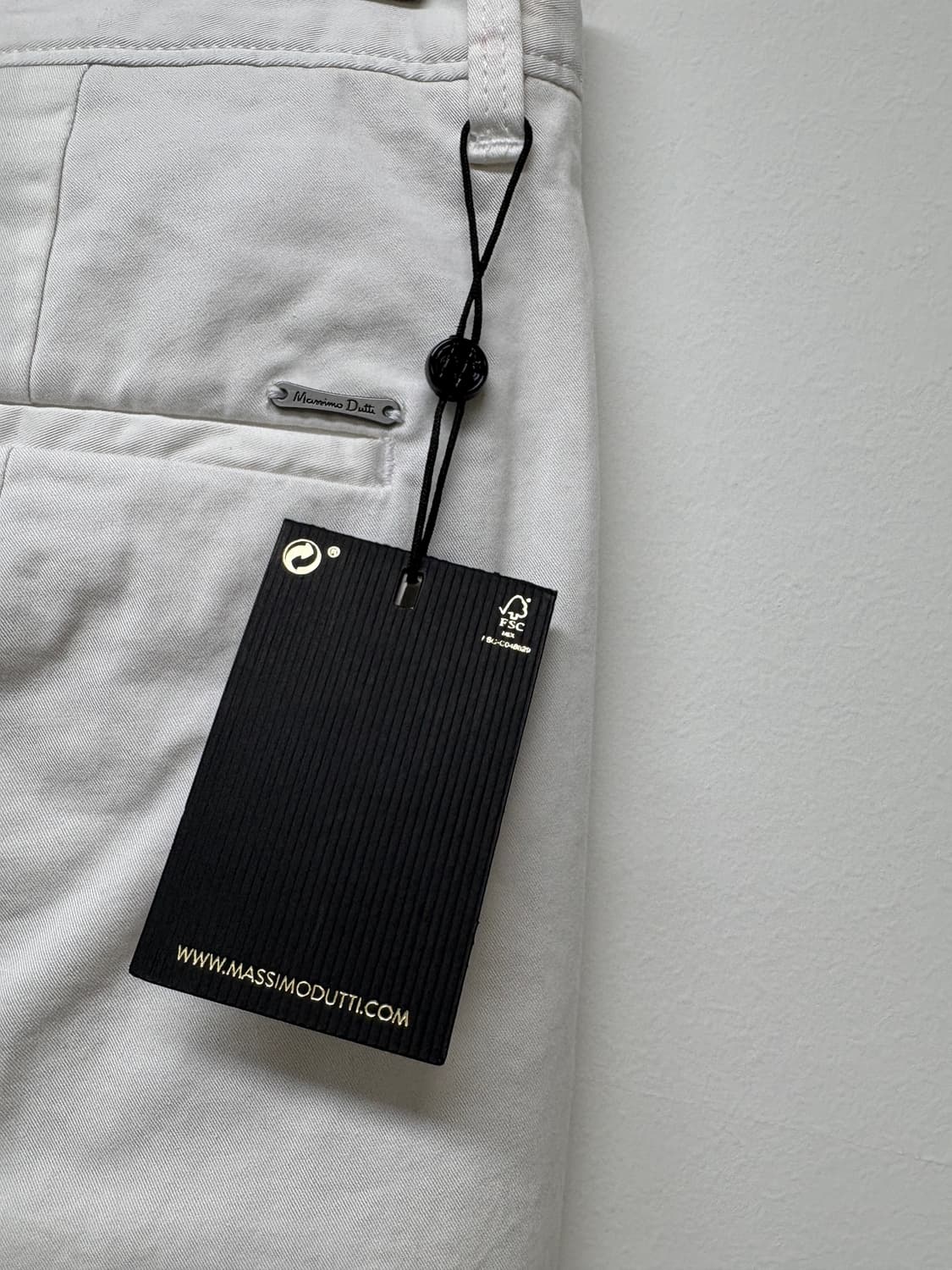새상품 Massimo Dutti  테이퍼드 핏 팬츠 30 상품이미지5