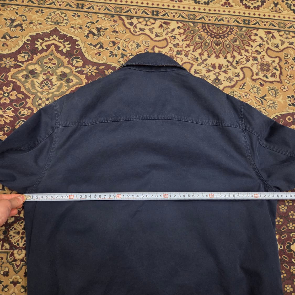 폴로 스윙탑 자켓 네이비 체크 안감 s 상품이미지7