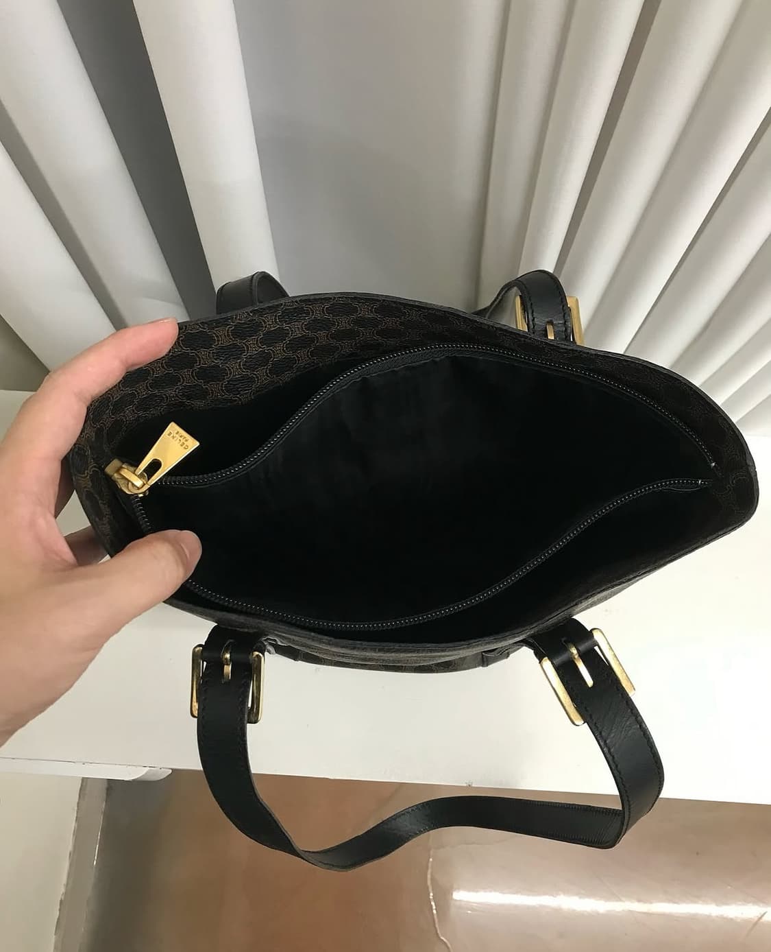 셀린느 로고 마카담 숄더백 가방 상품이미지6