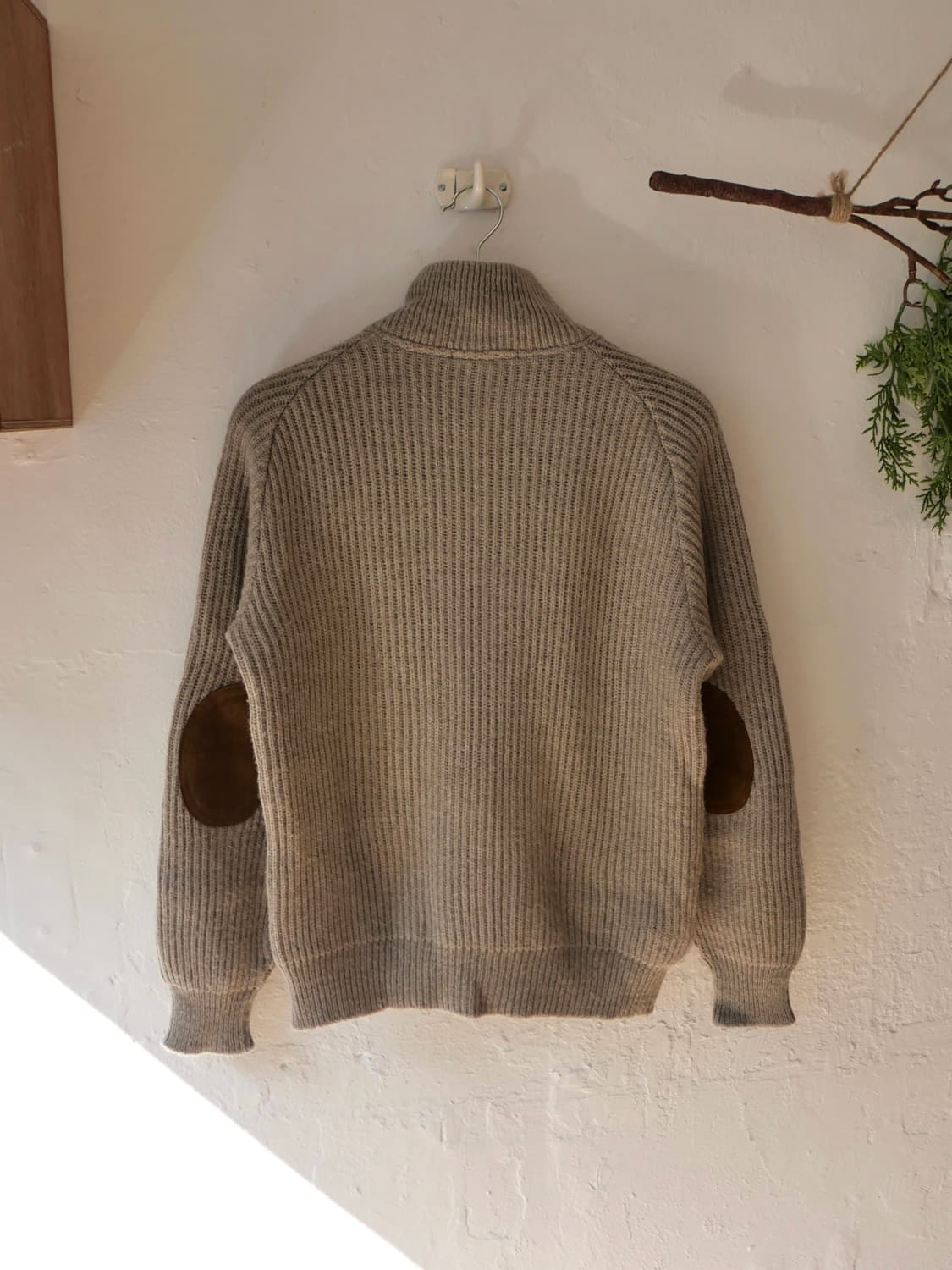 스테판 슈나이더 알파카 니트 집업 상품이미지3