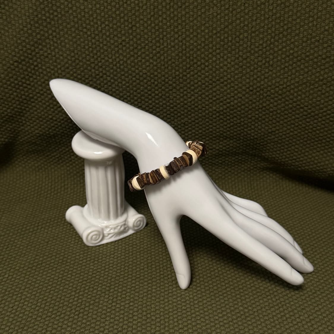 빈티지 볼드 우드비즈 팔찌 상품이미지2