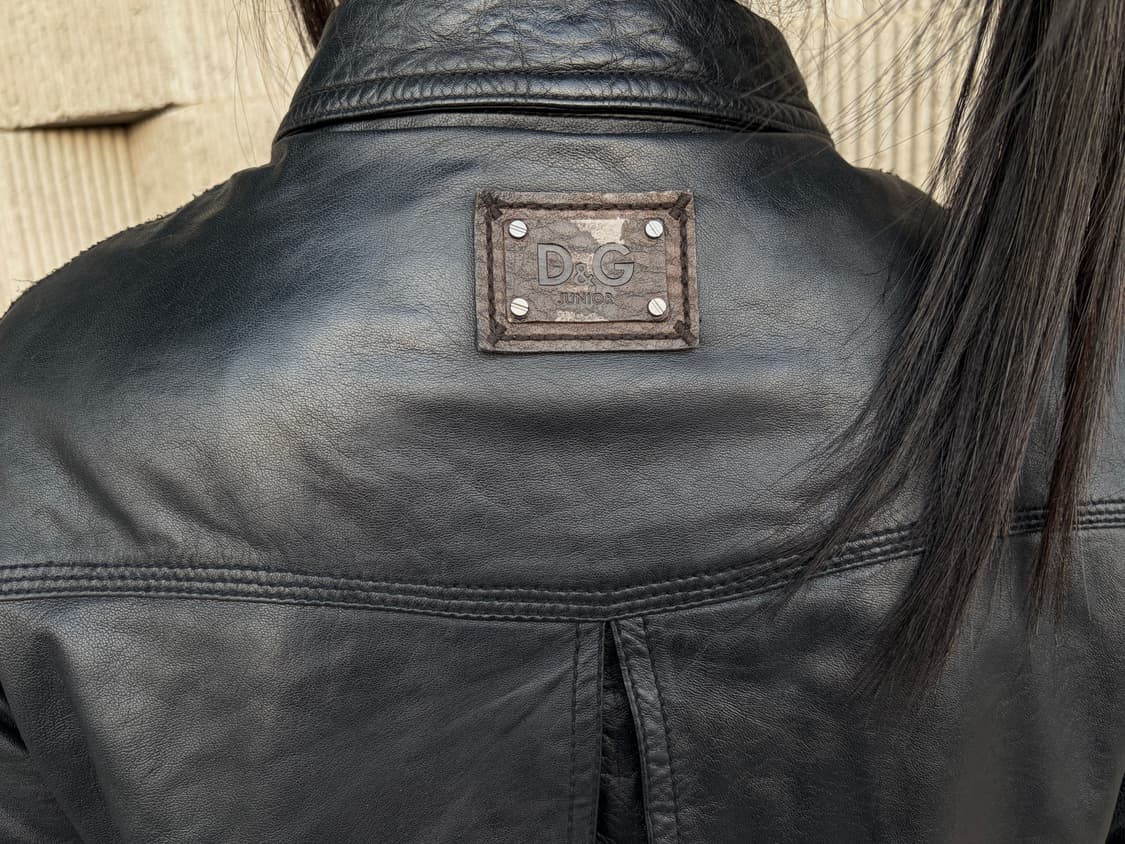 Dolce & gabbana junior leather bomber 상품이미지4