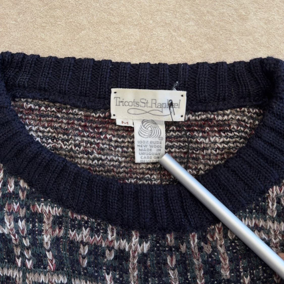 빈티지 퓨어 울 니트 상품이미지2