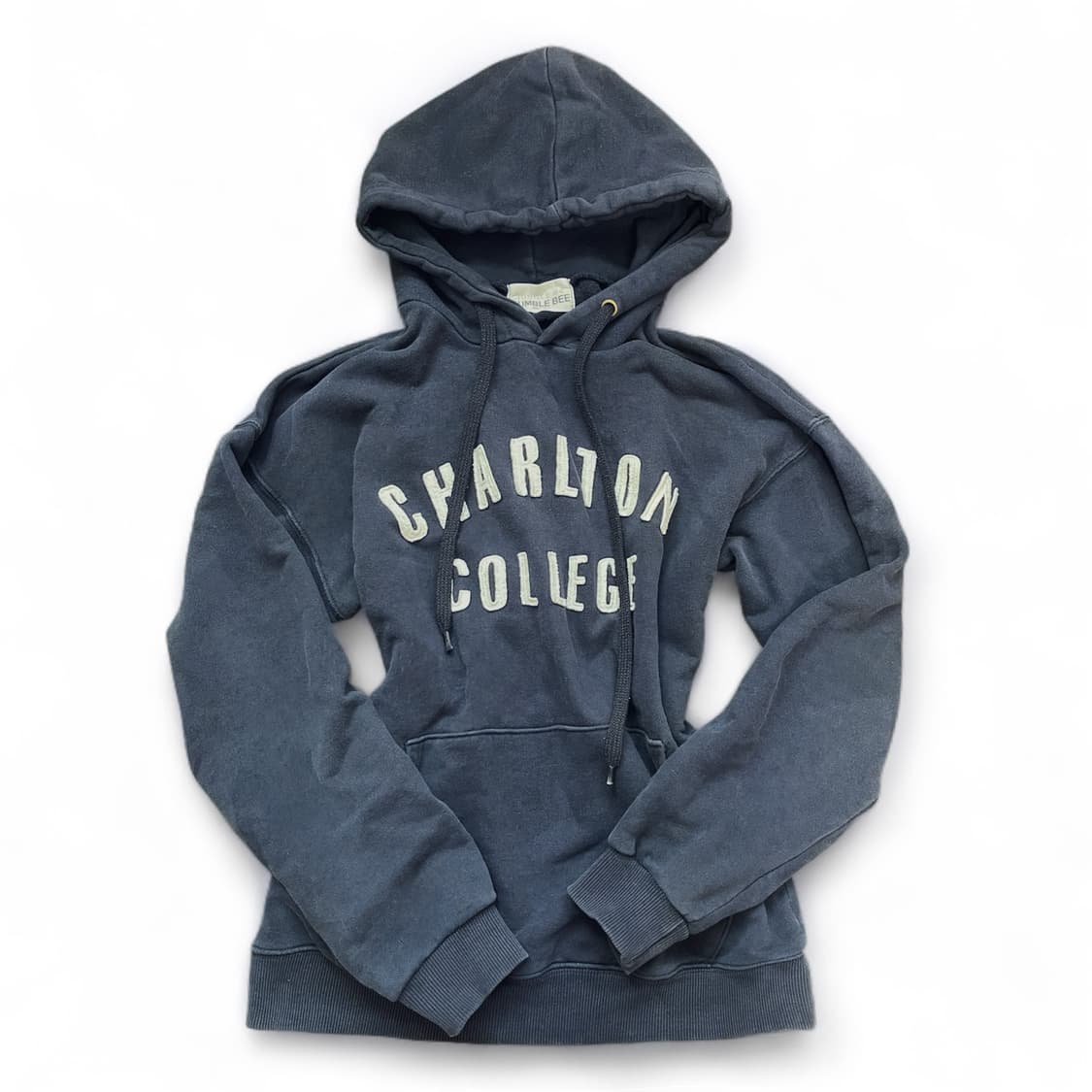 빈티지 네이비 슬림 후드집업 상품이미지1