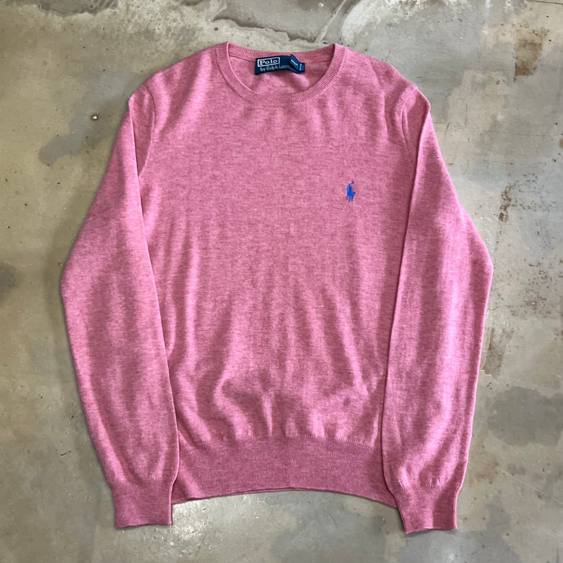 M 폴로랄프로렌 핑크 메리노 울 니트 상품이미지2