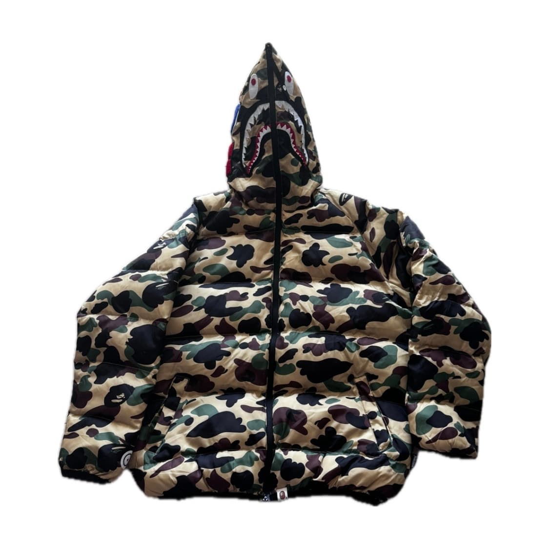 베이프 윈드스토퍼 황계 패딩 상품이미지1