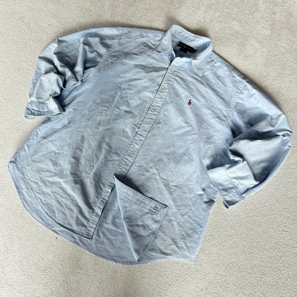 폴로 랄프로렌 하늘색 셔츠 L 상품이미지1
