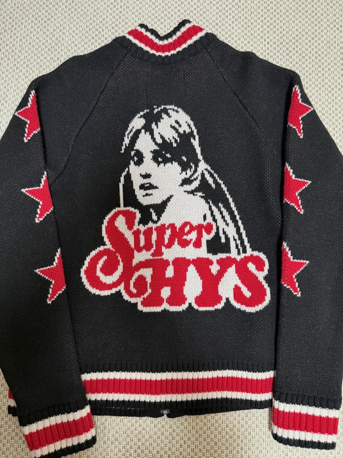 히스테릭글래머 니트집업 상품이미지1