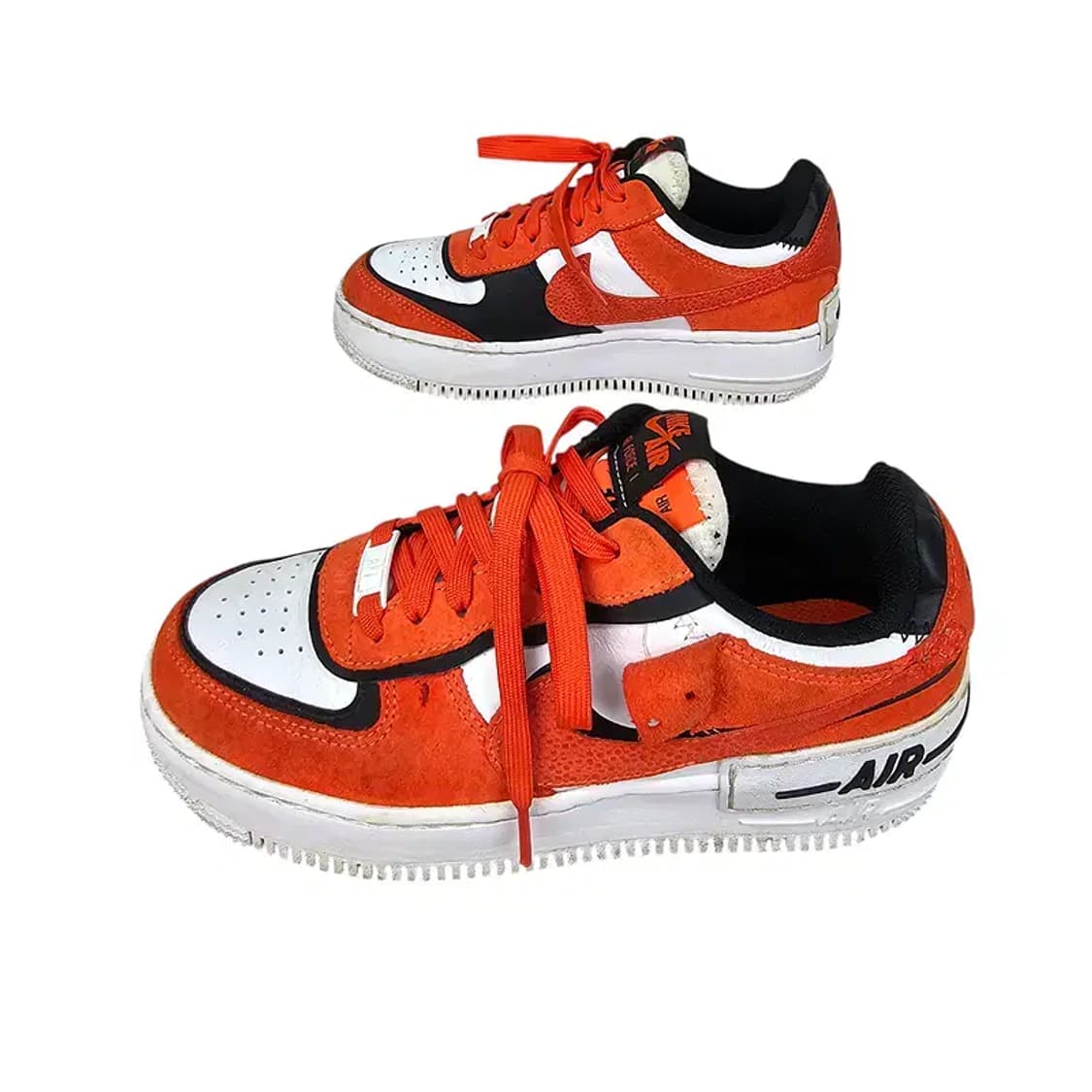 [230] NIKE 나이키 에어포스1 쉐도우 오렌지 상품이미지5