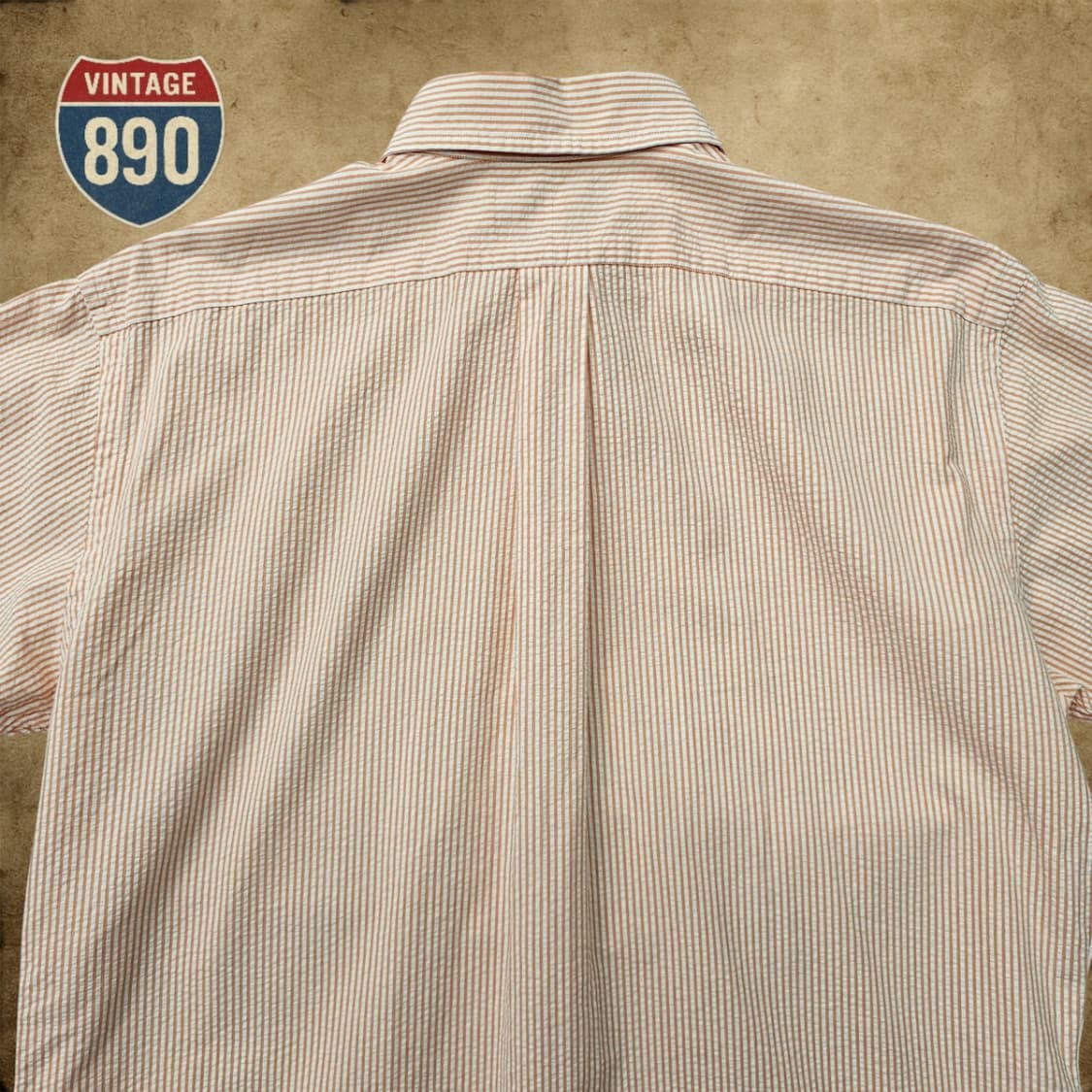 [M] POLO 폴로 랄프로렌 스프라이트 시어서커 반팔 셔츠 상품이미지7
