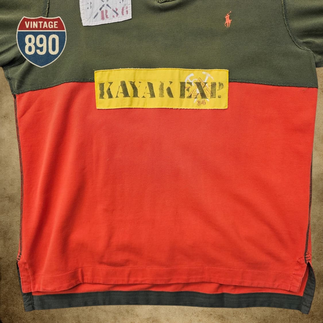 [XL] POLO 폴로 랄프로렌 카누 카라 반팔티 상품이미지3