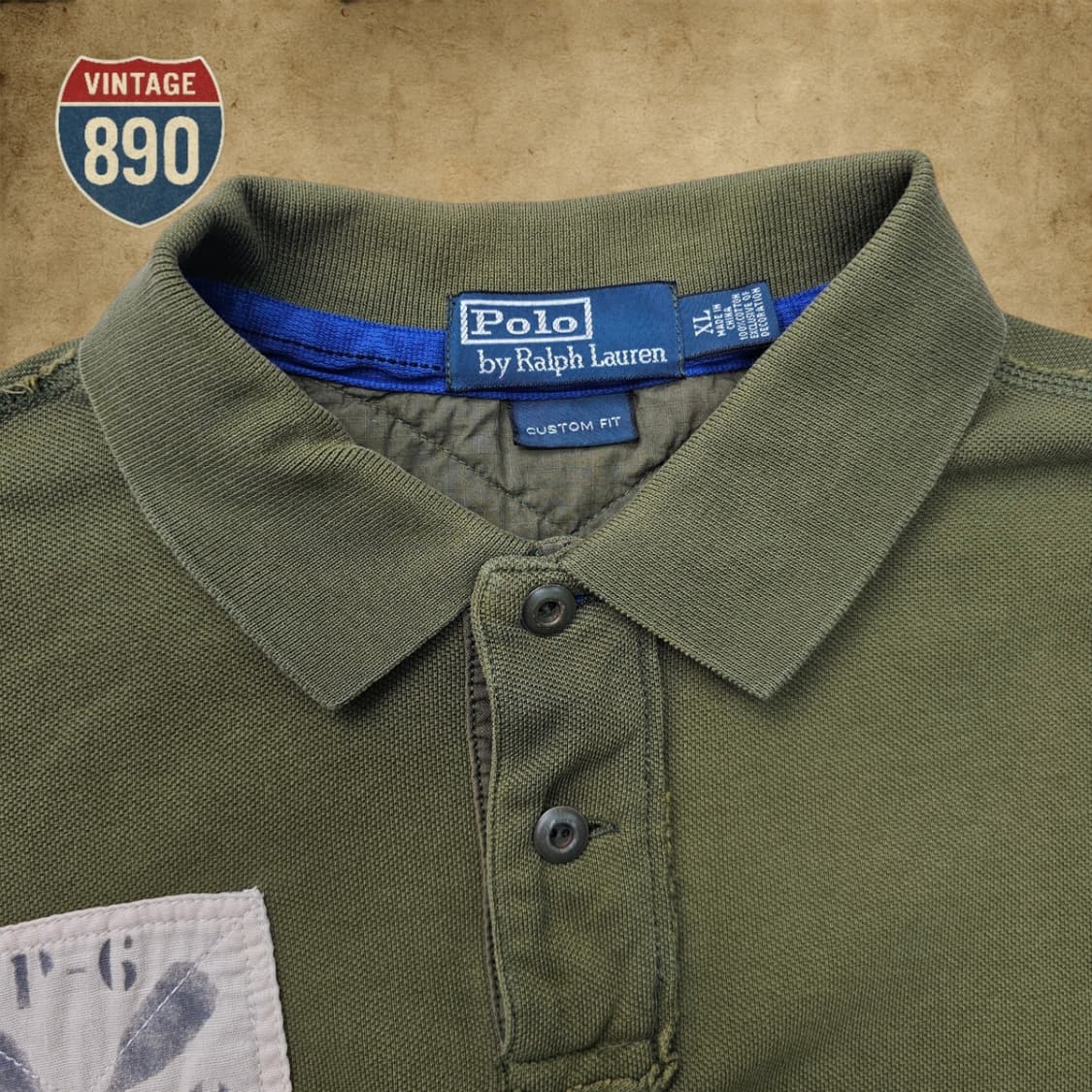 [XL] POLO 폴로 랄프로렌 카누 카라 반팔티 상품이미지4