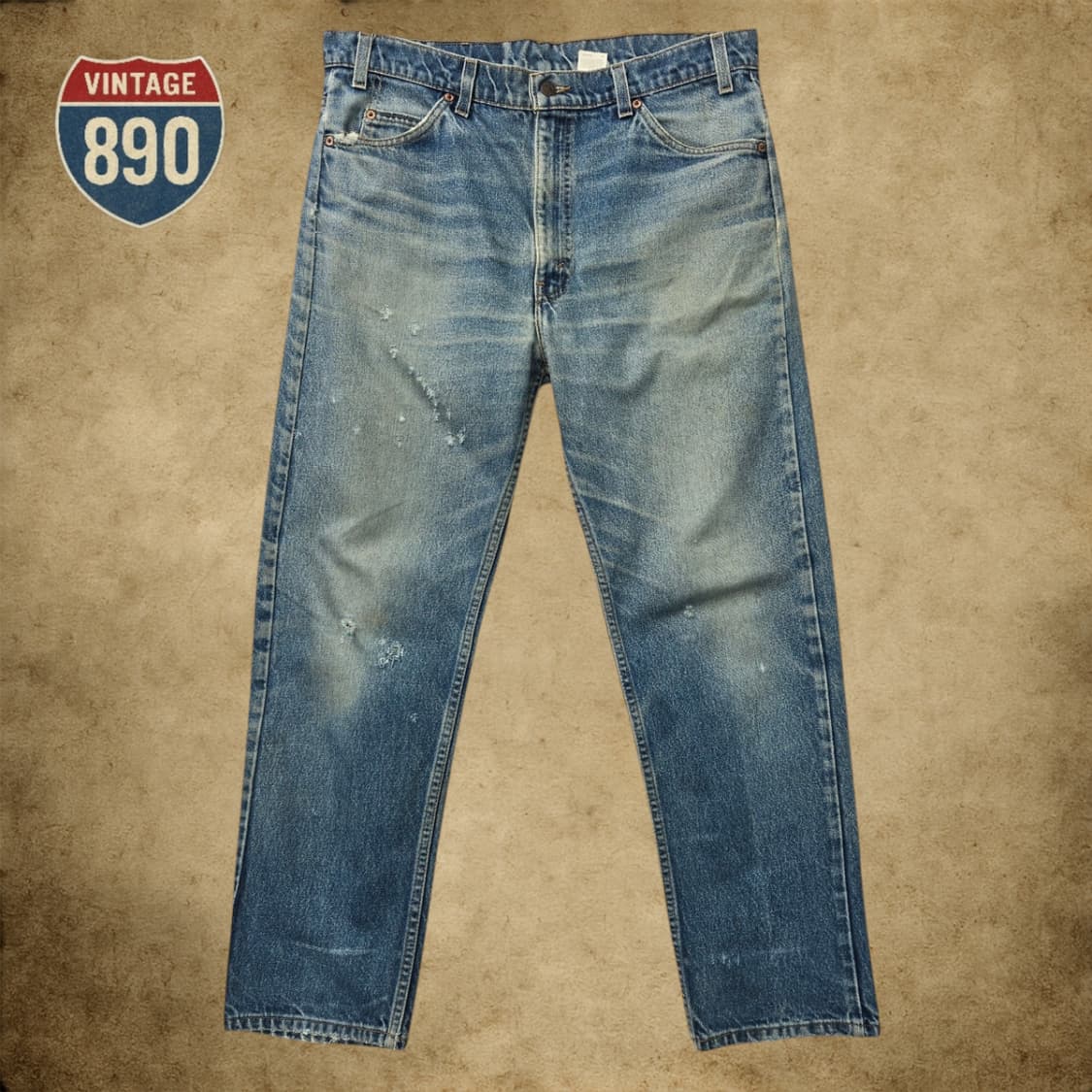 [33] LEVIS 리바이스 90s USA제 505 오렌지탭 데님 청바지 상품이미지1